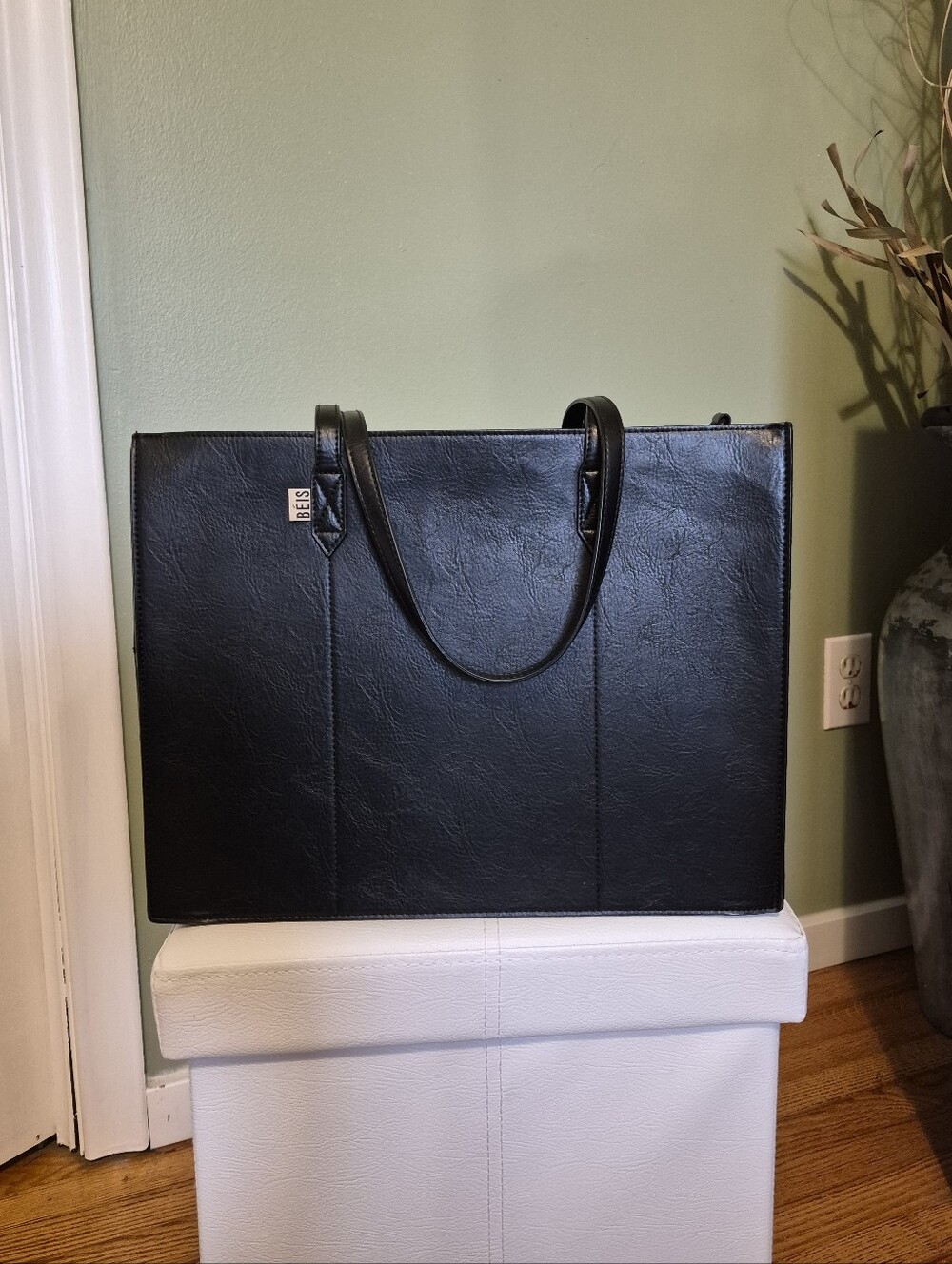 Beis Work Tote in Black